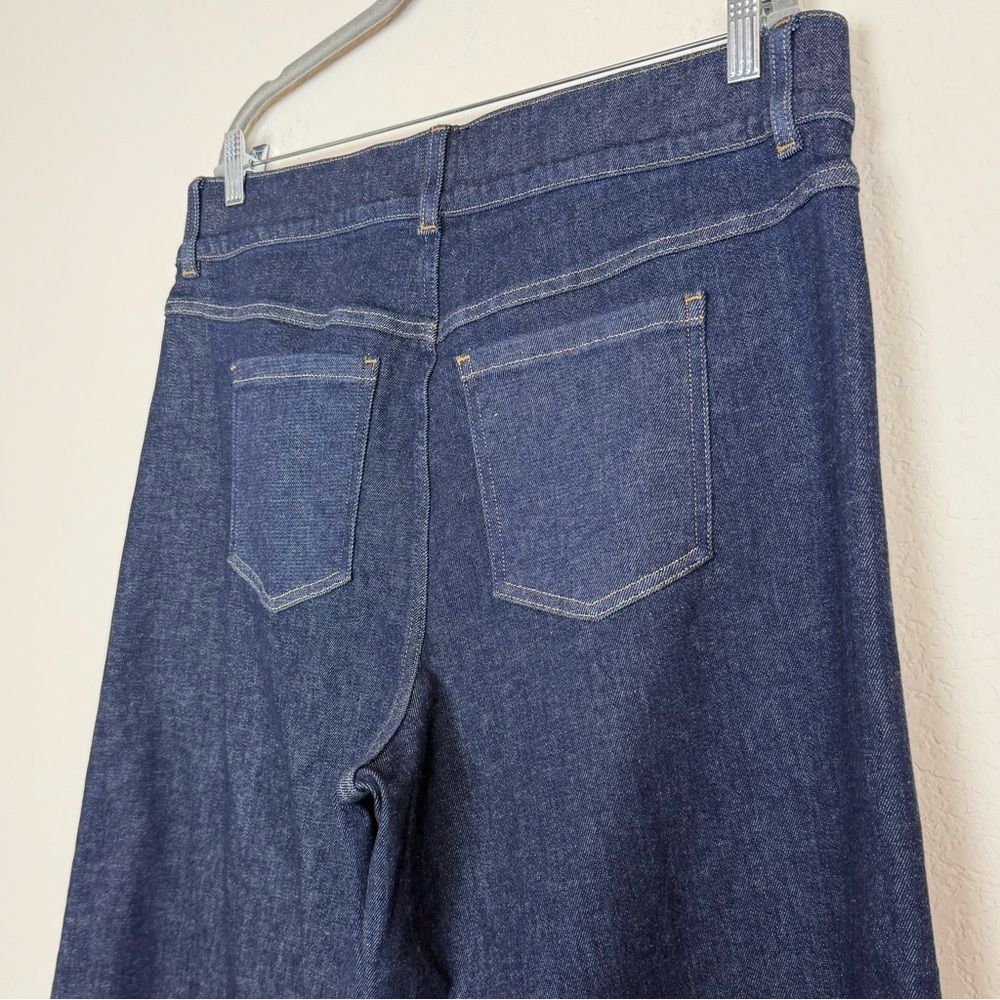 SPANX SPANXshape‎ EveryWear Wide Leg Jeans in Raw Indigo - Picture 10 of 13